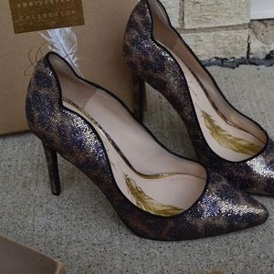 Leopard Sparkly Heels in EXCELLENT Condition!